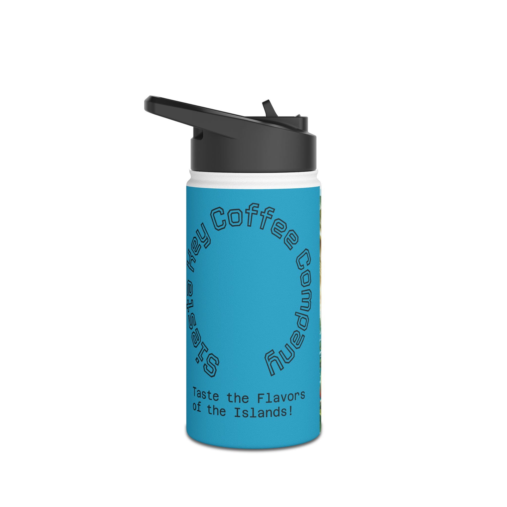 Siesta Key Coffee, Tropical Paradise Stainless Steel Water Bottle