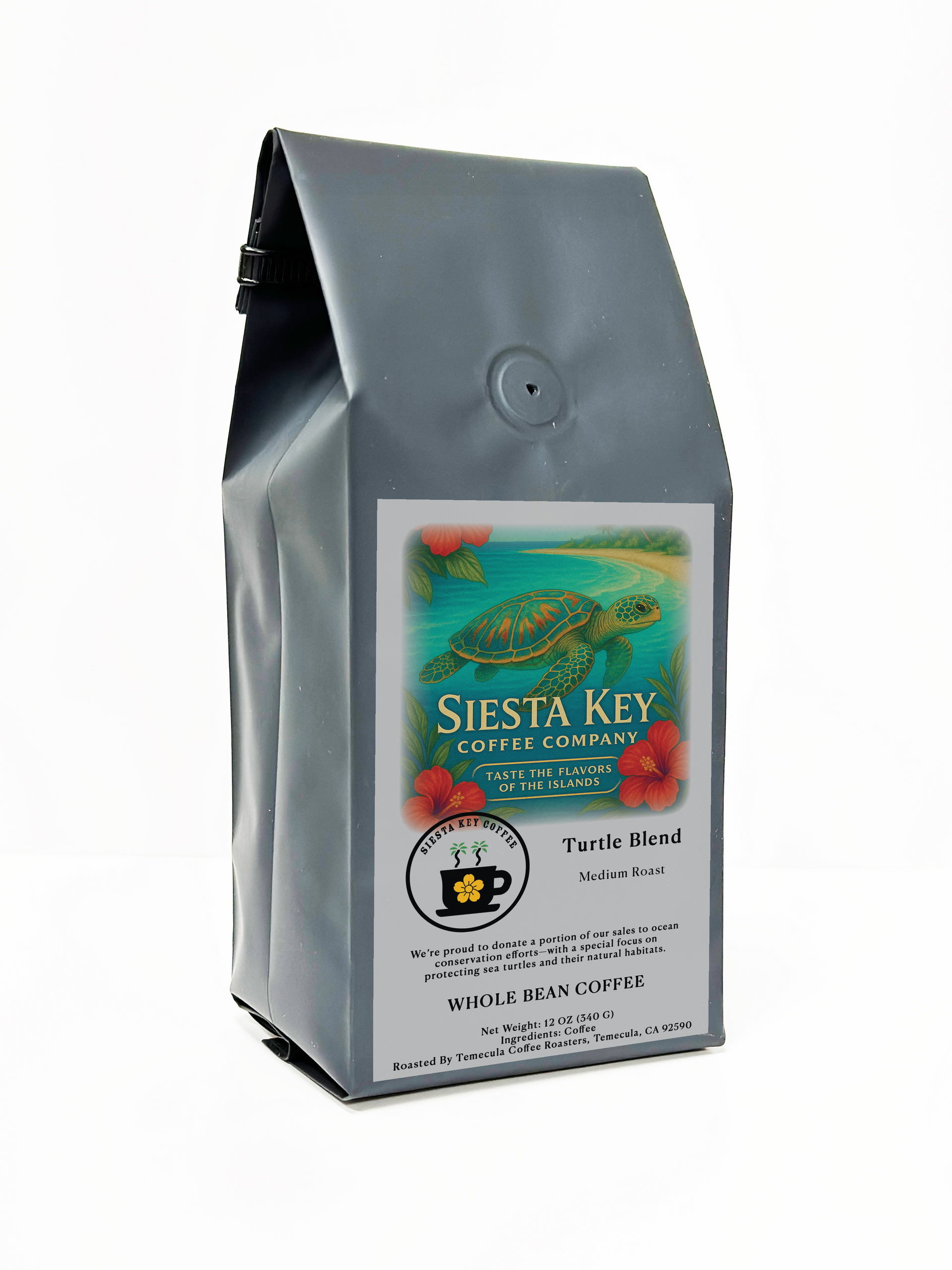 Turtle Coffee | Caramel, Chocolate & Pecan Flavor / Siesta Key Coffee